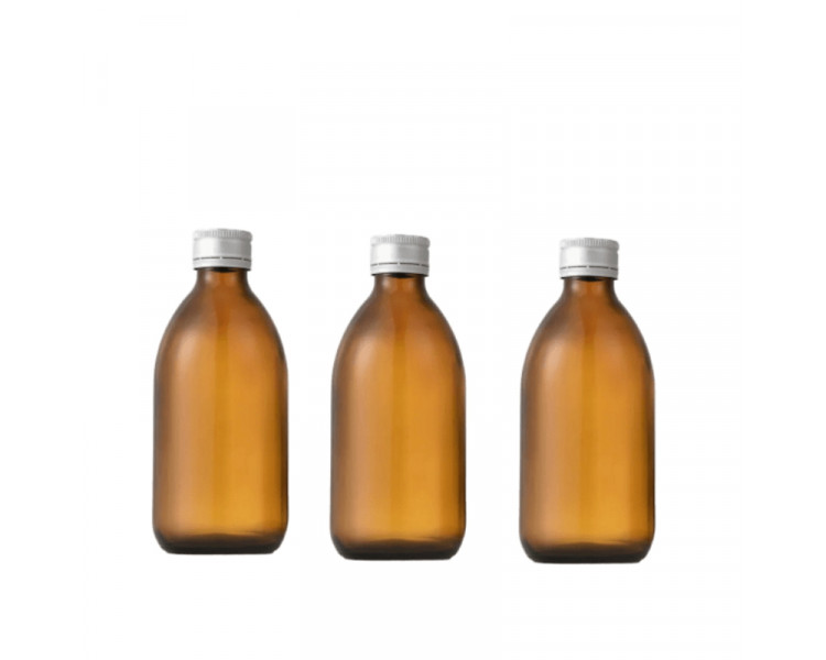 BOTELLA BOCA ROSCA 28 -250 CC.CRISTAL FARMACO H.RE