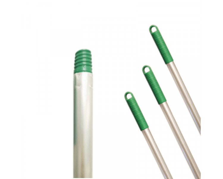 CABO ALUMINIO 150CM. C/ROSCA Y GRIP VERDE ( THM )