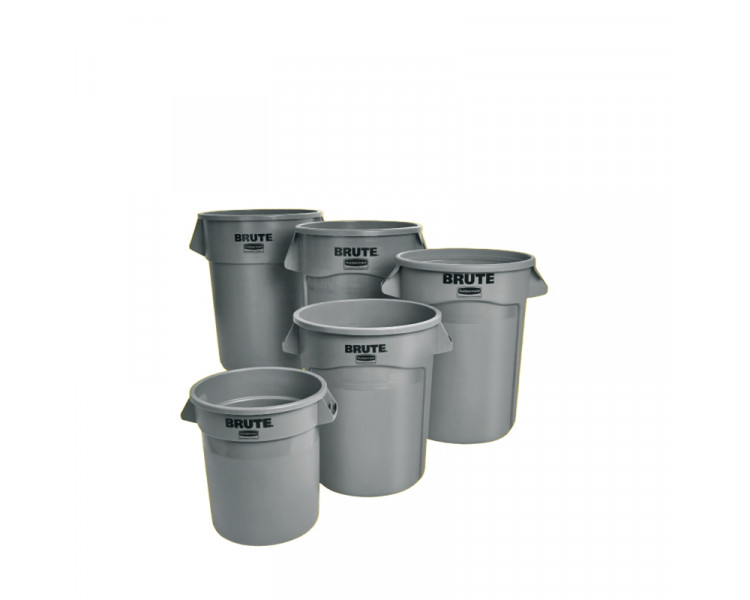 CONTENEDOR RED.BRUTE 38LTS. VERDE "S/TAPA"