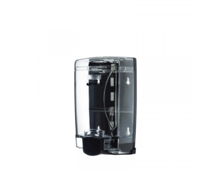 DISPENSER P/JABON LIQ.CLEAR NEGRO CRISTAL X 1LT.