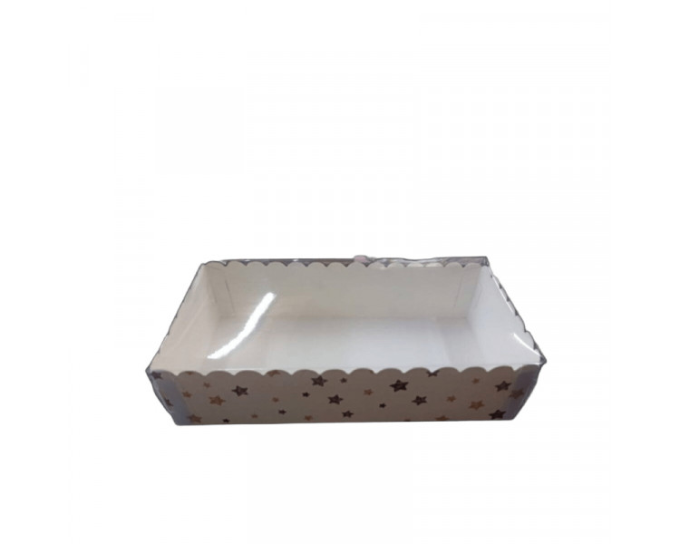 CAJA DEGUSTAC.FLORENCIA 2 BL C/TAPA PVC 10X20X5