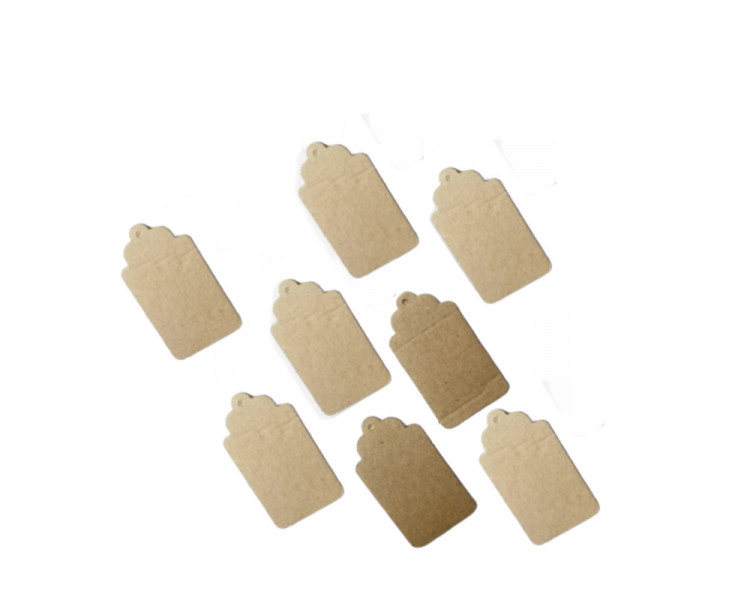 TAGS MICROCORRUGADO LISO (X50 U.) - 5067