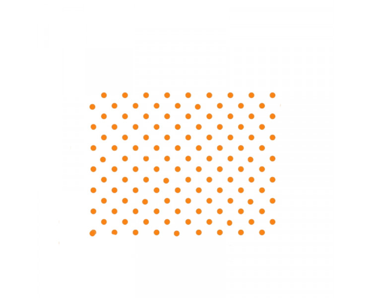 CIERRE BOLSAS AUTOADHES.37X75 LUNARES NARANJA Nº7