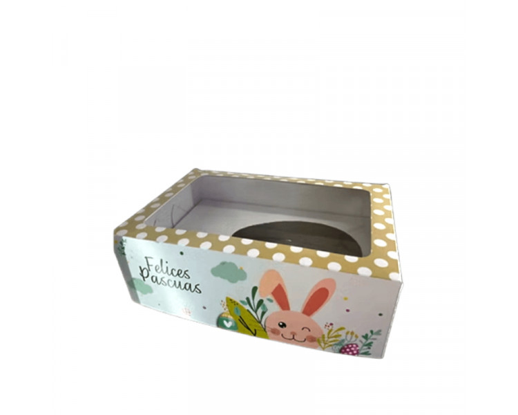 CAJA RABBIT SWEET IMP. C/VISOR CUNA 1 HUEVO 26X17.5X9 - 8008
