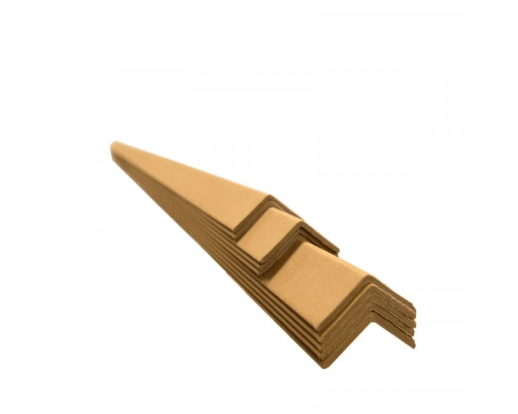 ESQUINERO DE CARTON MARRON 40 ALAS X3.20 MM ESPESOR X1000 MM. ( X1)