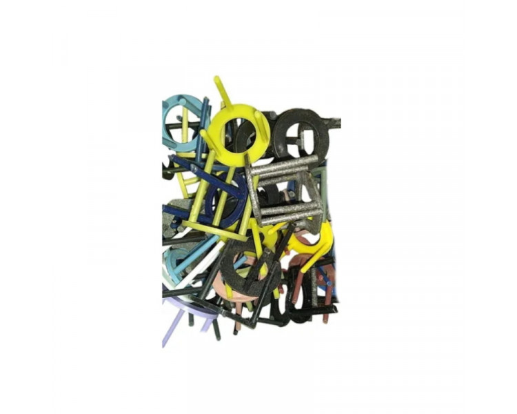 TRIPODES VIRGEN COLORES VARIOS (1KG) - ART.7001