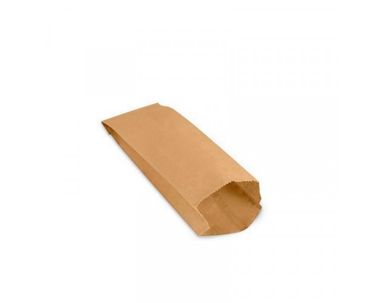 BOLSAS DE PAPEL KRAFT Nº 48 BAGUET45X15,5F5,5 X100 - 6095