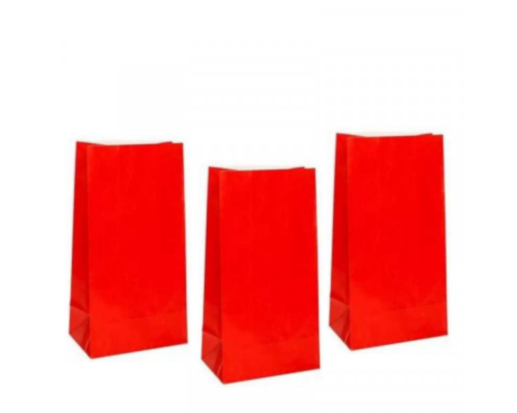 BOLSA COTILLON ROJA ( X1)