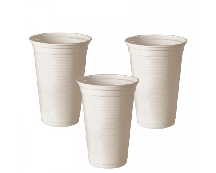 VASO PLASTICO 220CC - GASE NATURAL (X100)