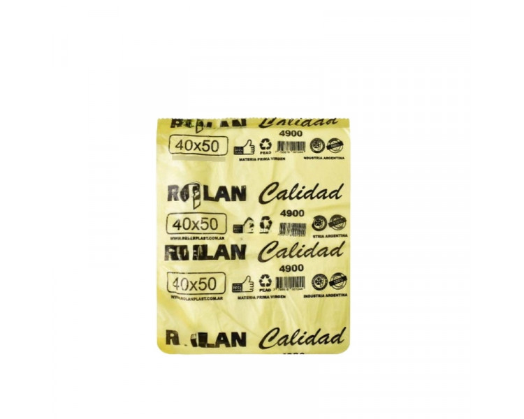 CAMISETA ROLAN 40X50 FUNDA AMARILLA (XPAQ)