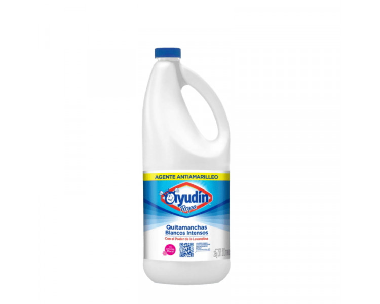 LAVANDINA AYUDIN QUITAMANCHAS ROPA BLANCA X 2LTS.