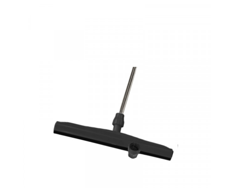 SECADOR PISO SANIT.PVC DOBLE GOMA NEGRO X 70CM.C/ABRAZ.