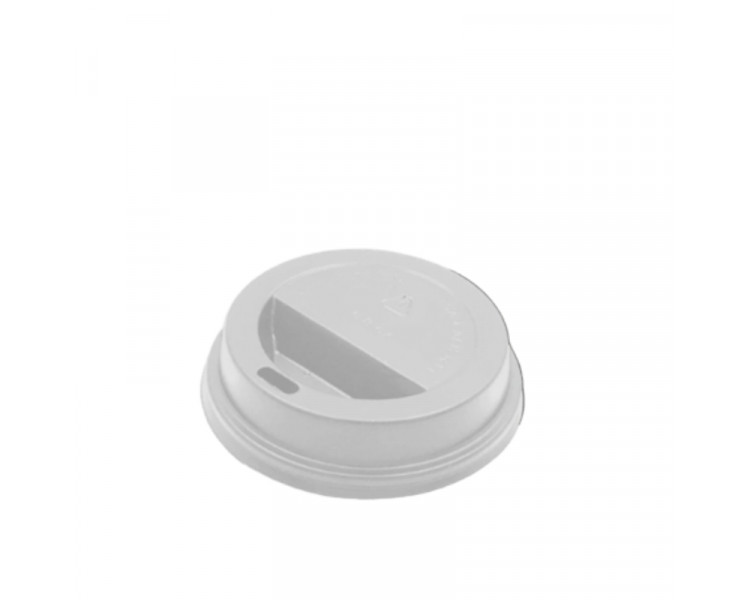 TAPA VASO POLIPAPEL CAFE 12OZ.C/PICO PS BLANCO (VASO TEMATICO/FRA)(X1)