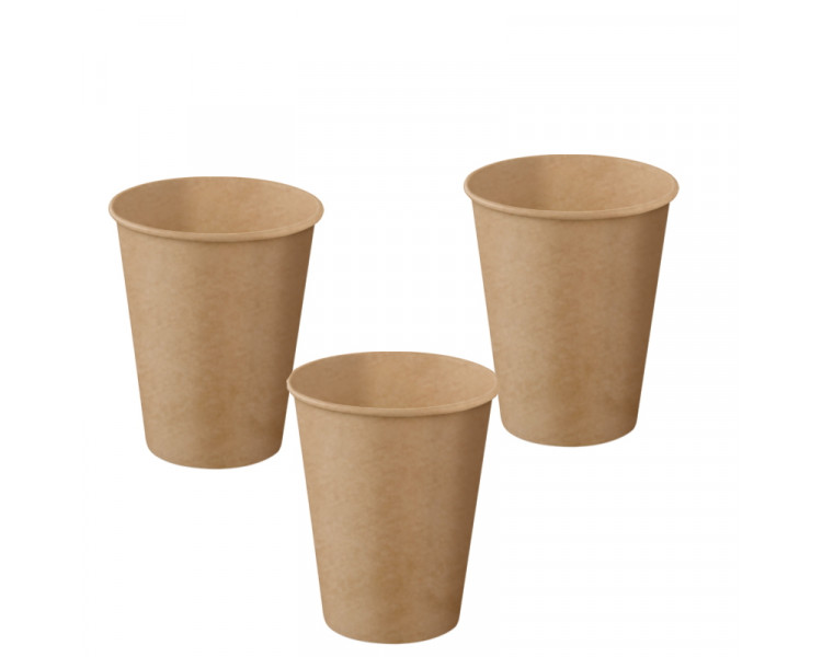 VASO POLIPAPEL CAFE MADERA 12 OZ (350 CC). (X1)