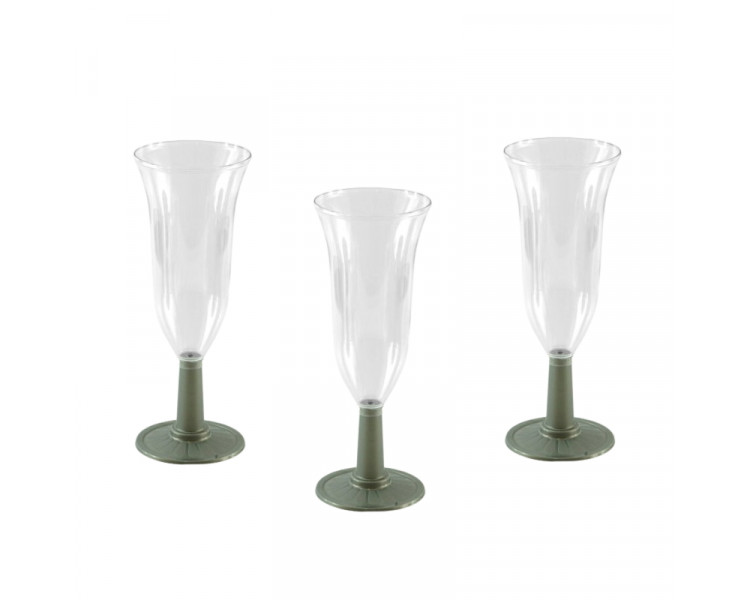 COPA CHAMPAGNE NANCY PIE PLATEADO 180 CC (X1)