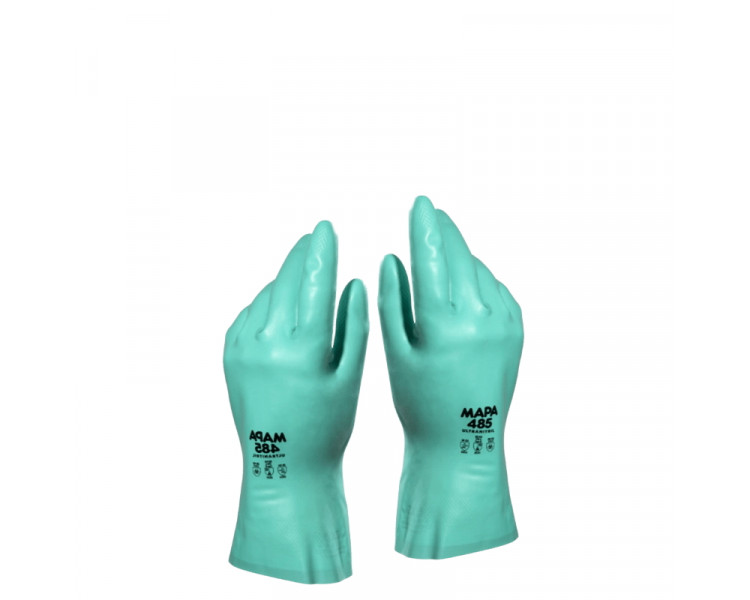 GUANTES MAPA ULTRANITRIL 485 VERDE MEDIANO Nº 9