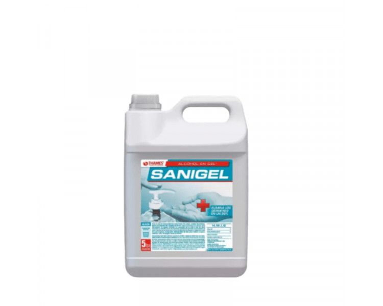 ALCOHOL GEL SANIGEL X 5LTS.( THM )