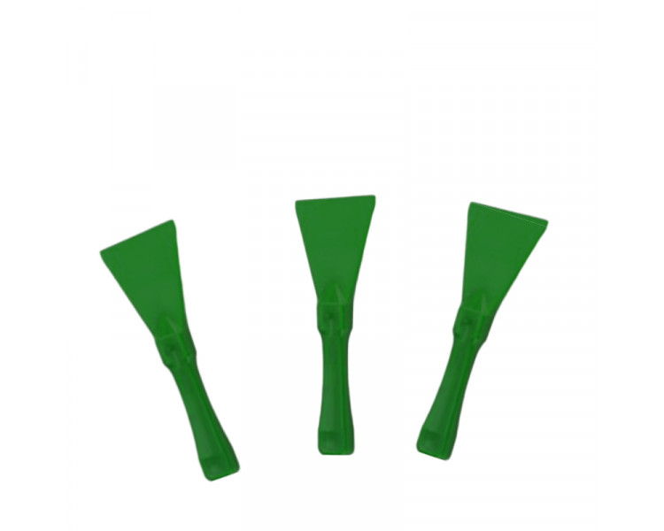 ESPATULA SANITARIA PVC RIGIDA 10,5CM.VERDE THM