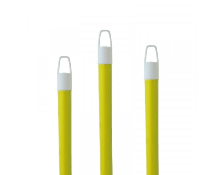 CABO POLIPROP. SANIT.150CM C/ROSCA AMARILLO (THM)