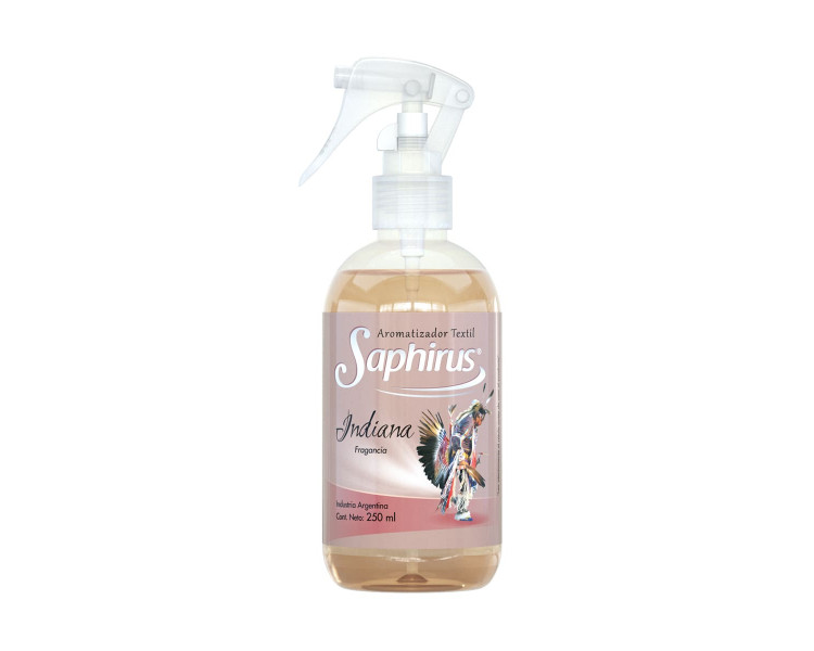AROMATIZADOR TEXTIL INDIANA SAPHIRUS X 250ML. - 417