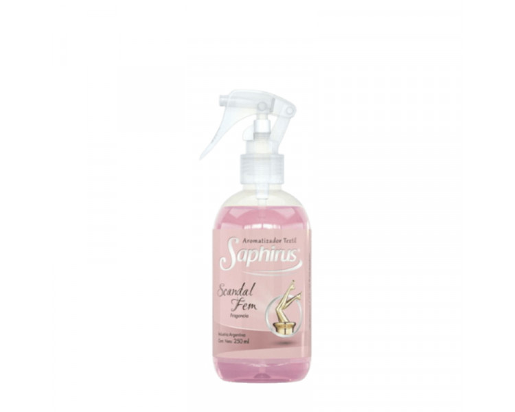 AROMATIZADOR TEXTIL SCANDAL FEM SAPHIRUS X 250ML. - 417