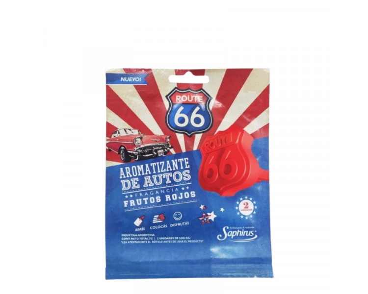 RUTA 66 SAPHIRUS FRUTOS ROJOS X2U. - 486