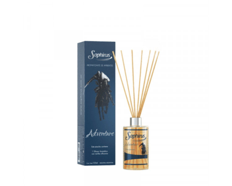 DIFUSORES AROMATICOS ADVENTURE SAPHIRUS X 125ML. - 376