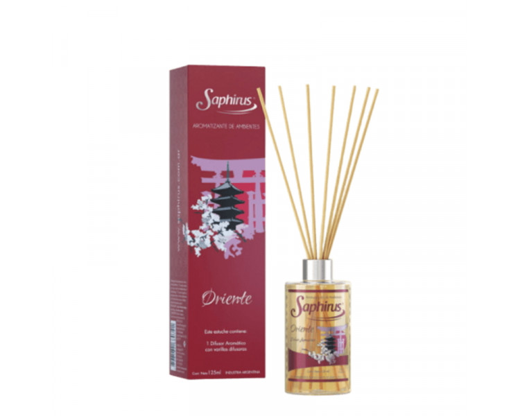 DIFUSORES AROMATICOS ORIENTE SAPHIRUS X 125ML. - 376