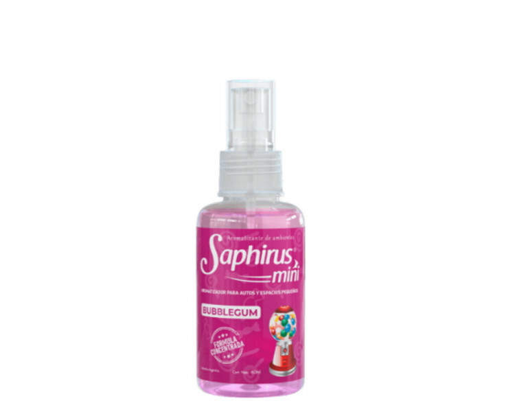 AROMATIZADOR MINI SAPHIRUS BUBBLEGUM X 60ML - 464