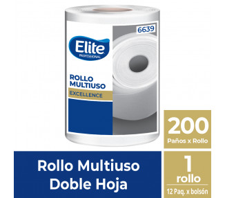 ROLLO COC. ELITE MULTIUSO 200 PAÑOS (X1) - 6639 [OFx12]