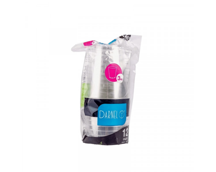 DARNEL VASO MURANO 3 OZ CRISTAL (X 12U.)