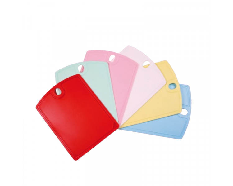 TABLA DE PICAR PP HOGAR 28,5X37,5  C/ASA ROSA PASTEL ( X1)