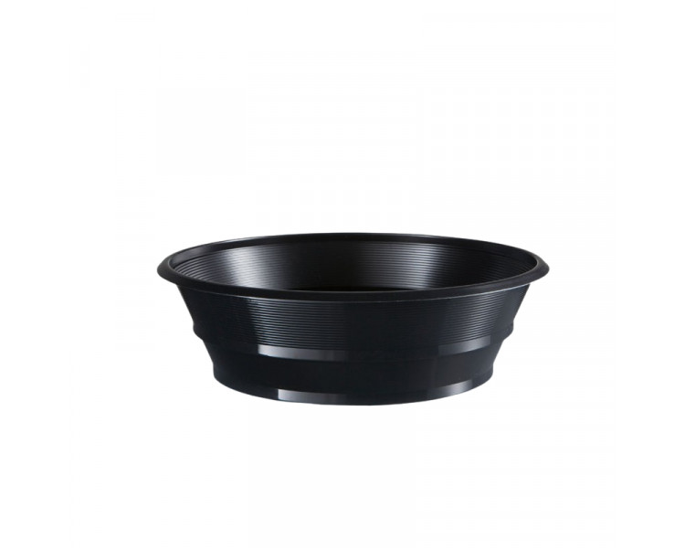 ENSALADERA GENOA MEDIANA NEGRA (X1) PLASTIVAS