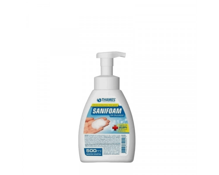 ALCOHOL SANIFOAM ESPUMA BOMBA DOSIF.X500ML (THM)