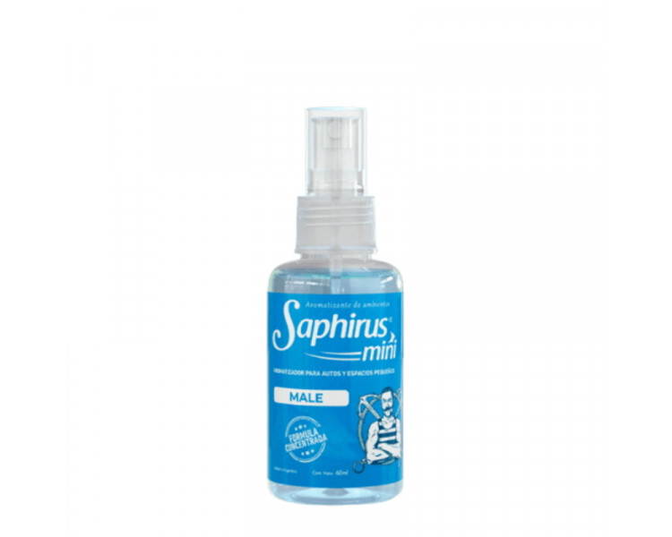 AROMATIZADOR MINI SAPHIRUS MALE X 60ML - 464