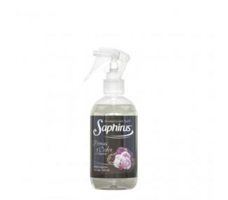 AROMATIZADOR TEXTIL PEONIAS Y CEDRO SAPHIRUS X 250ML. - 417