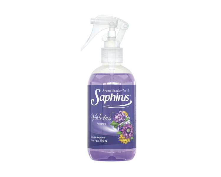 AROMATIZADOR TEXTIL VIOLETA SAPHIRUS X 250ML. - 417