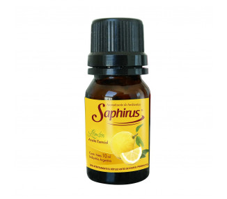 AROMATIZANTE ACEITE P/HORNILLO LIMON SAPHIRUS 10ML. - 477