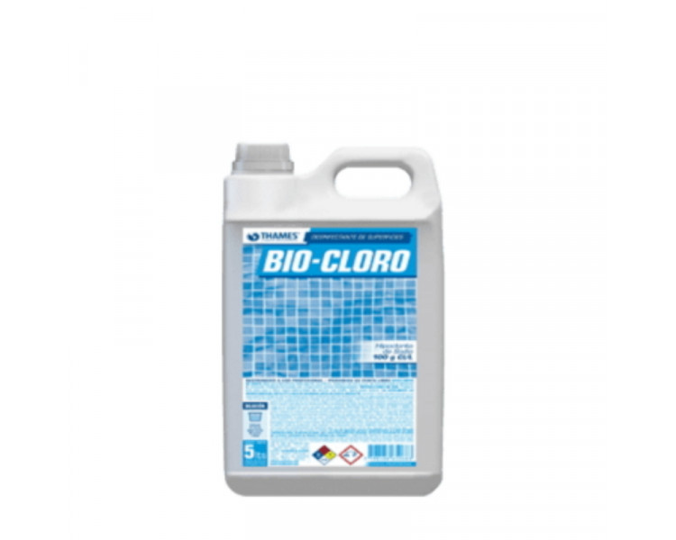 CLORO BIO CLORO (HIPOCLORITO DE SODIO) X 5LTS.-THM