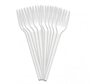 TENEDOR BLANCO TAMI X 20U.( X PAQ.)