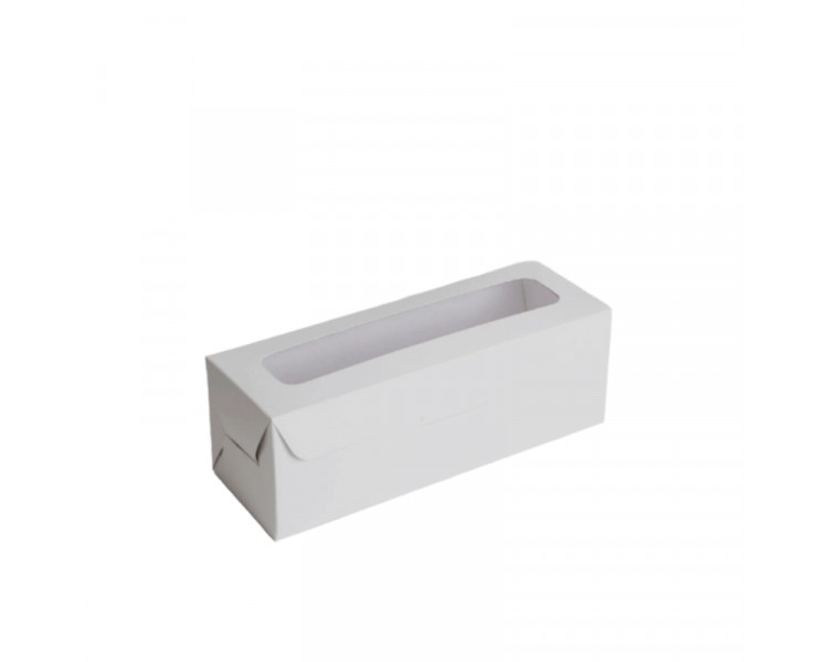 CAJA BUDIN BLANCA  C/VISOR PVC LISO 9.5X10X24 - 1101