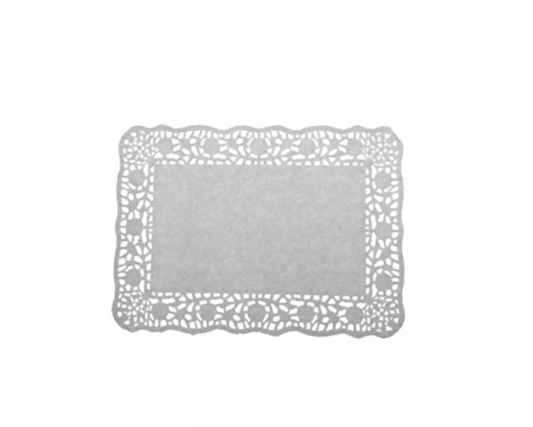 BLONDA BORDADA RECTANGULAR 35 X 45 CM (X100)