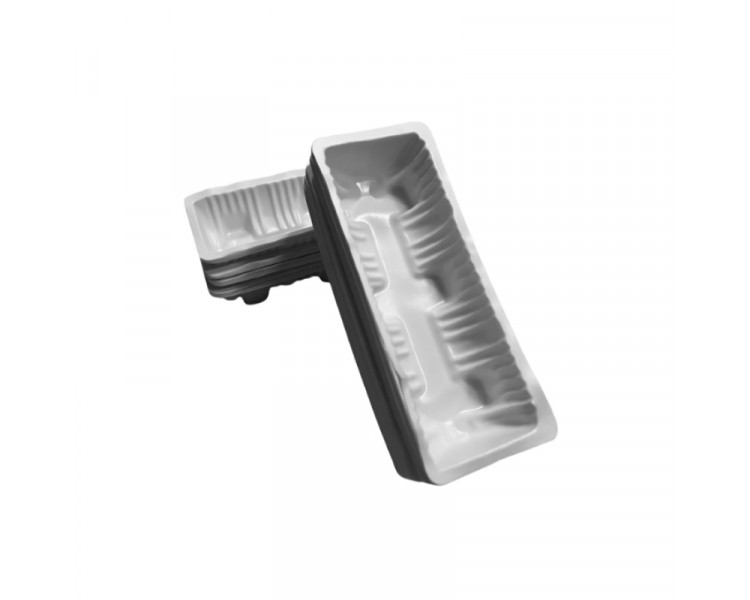 CUNA PARA ALFAJORES BLANCAS 19X5.5X3.5 (X3500U.)