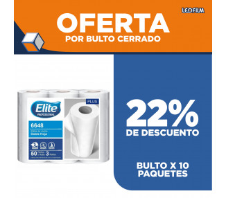 ROLLO COCINA"ELITE" DH 3X50 PAÑOS- 6648 [OFx10]