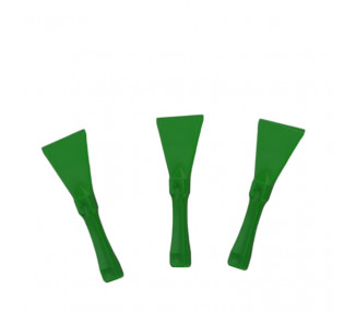 ESPATULA SANITARIA PVC RIGIDA 10,5CM.VERDE THM
