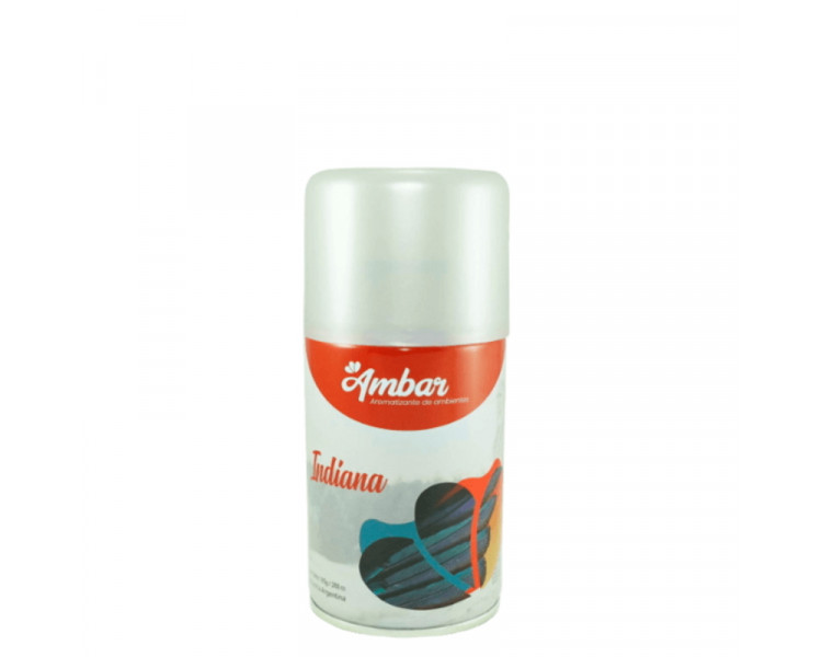 AROMATIZANTE AMBIENTES P/DISPENSER AMBAR INDIANA X280CC. - 302