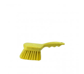 CEPILLO SANITARIO MANO CORTO PBT AMARILLO 20CM H53/4002 TH (THM)