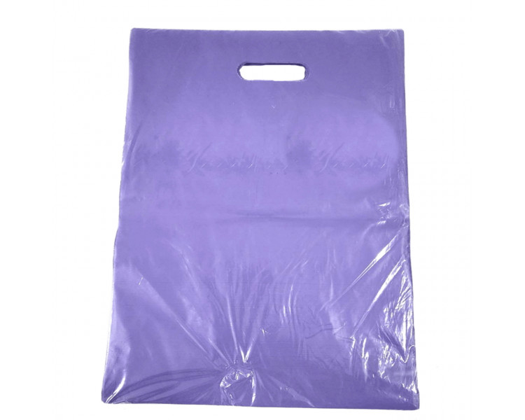 BOLSA TROQUEL AD ECO LISA 35X45 VIOLETA (X50)
