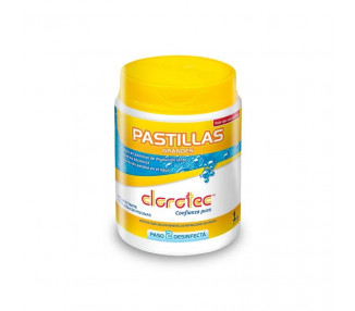 CLOROTEC PASTILLAS CLORO GDES 200GR X1KG.-74015.