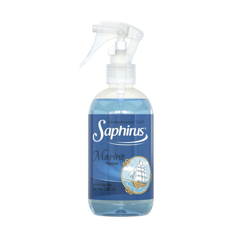 AROMATIZADOR TEXTIL MARINO SAPHIRUS X 250ML.